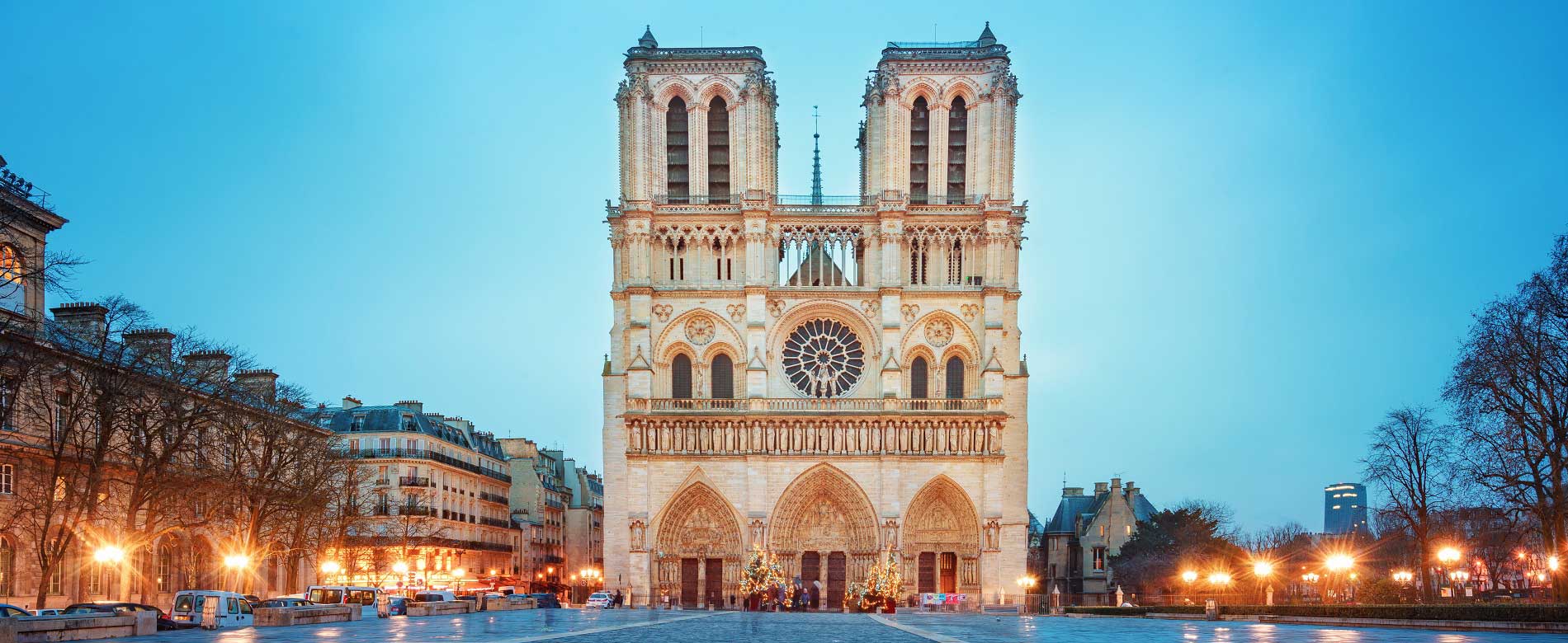 Catedral de Notre Dame en París.